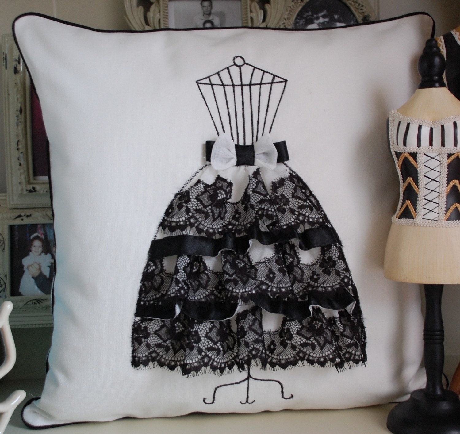 Haute Couture Pillow cover