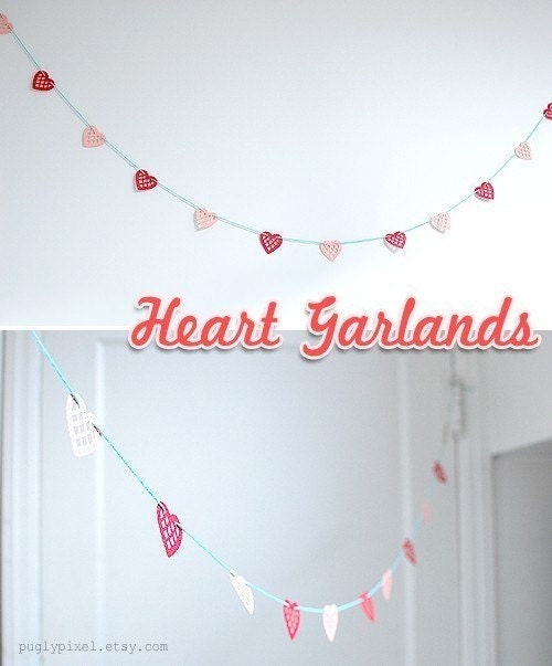 Red Heart Doily Garland Kit