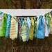 Rag Garland Photo Prop - Newborn - Baby Boy - Toddler Boy