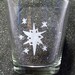 My Little Pony Friendship is Magic Twilight Sparkle cutie mark etched shot glass