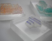 2 x 2 inch Clear Acrylic Block For Mounting your Own Stamps