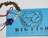 BIG FISH Inspirational Bracelet Believe In God Father In Son Holy spirit.