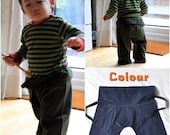 Kid's fisherman pants (dark blue) 2T-3T