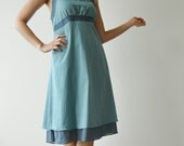 Hem...Blue Cotton dress