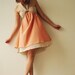 Feel So Good - Short ...Orange Halter Maxi Cotton dress