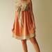 Feel So Good - Short ...Orange Halter Maxi Cotton dress