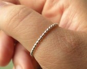 Skinny Thumb Ring in Sterling Silver