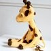 Amigurumi giraffe, soft sculpture, soft toy - Gina the giraffe