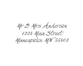 Custom Return Address Rubber Stamp