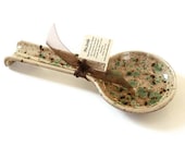 Ceramic Spoon Rest Emerald Terrene - miasorellagifts