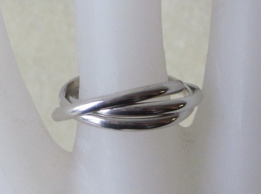 Vintage Sterling Silver Stacking Ring