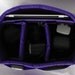 PreOrder DSLR Camera Bag Insert in Royal Purple - Adjustable Dividers - Custom Sizes