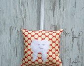Red Polka Dot Tooth Fairy Pillow by SBMathieu