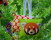 Walter the Red Panda Hand Painted Ornament