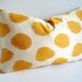 Sukan / Decorative Ikat Throw Pillow Cover, Accent Pillow, Decorative Cushion, Decorative Ikat Throw Pillow Cover, Yellow, Ivory Color