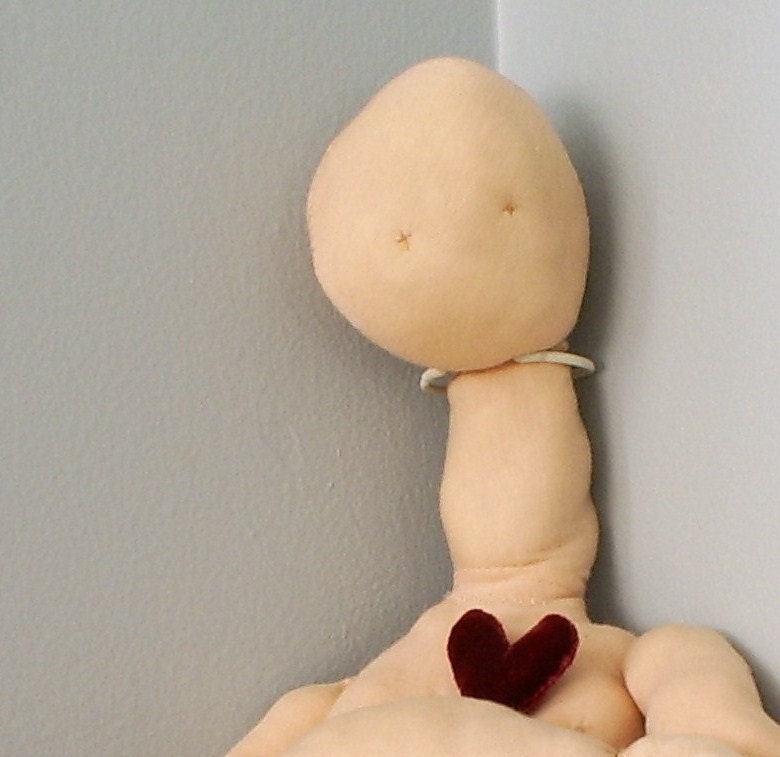 chicken heart doll