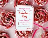 Personalized Playbill Valentine's Day Cards - Downloadable PDF