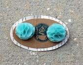 Bloom - Something Blue Mini Carnation Earrings