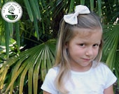 Rosie - Rosebud Fabric Bow