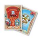 Vintage Toys Invitation in Circus Retro Style
