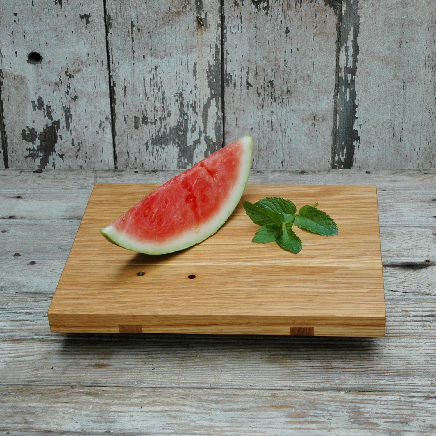 Cutting and Serving Tray made of reclaimed wood - Small