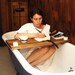 Reclaimed Wood Tub Caddy