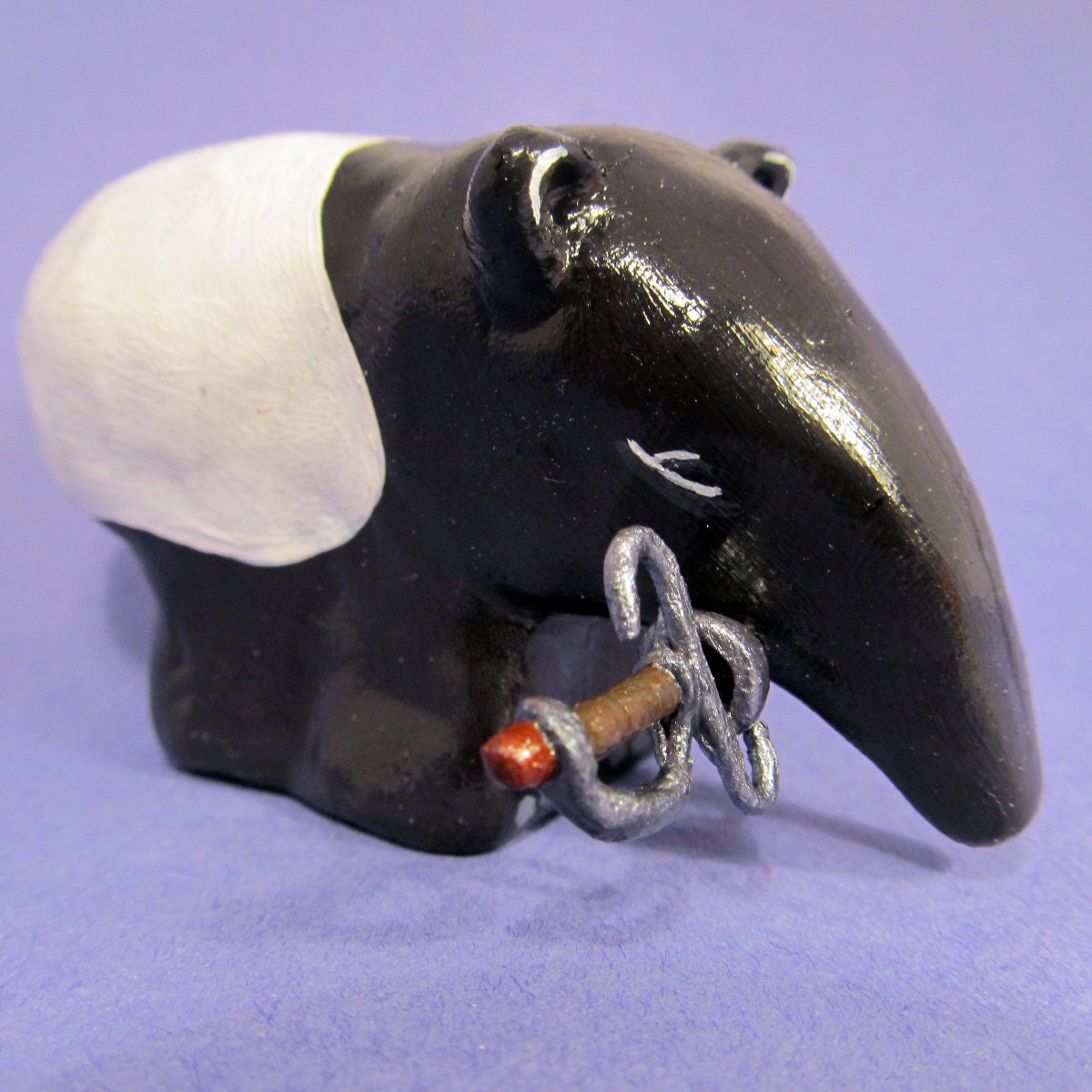 Tapir with a Rapier - Custom Tapir Resin Figure