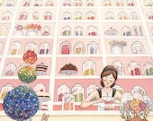 10"x13" Print of Candy Shop