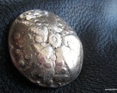 Bronze Large Echinus Seashell Button with Shank