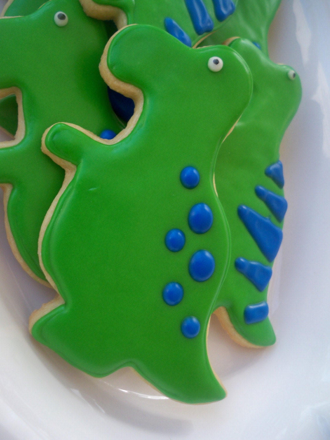 DINOSAUR cookie favors, Dinosaur Party Favors, Dinosaur sugar cookies-one dozen
