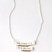 How Strange It Is - Banner Necklace - Made To Order