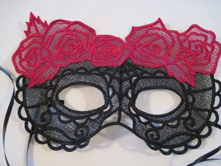 Calavera Lace Mask