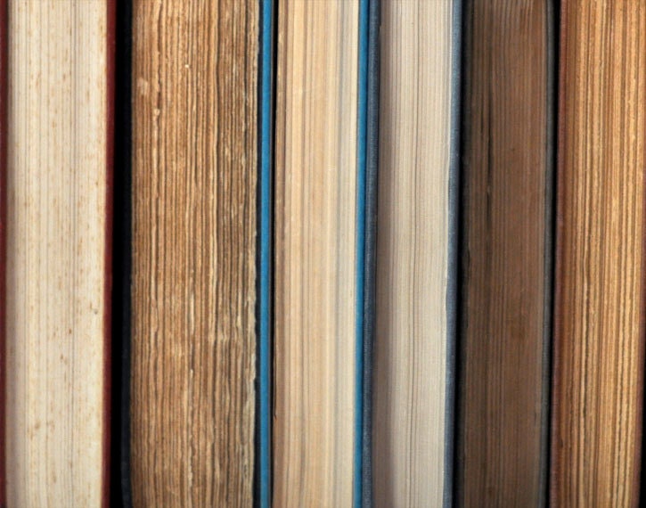 Still Life Abstract Book Photograph, Pages, 5x7 Print, Clean, Simple, Neutral Colors, Minimal, Fine Art Photography
