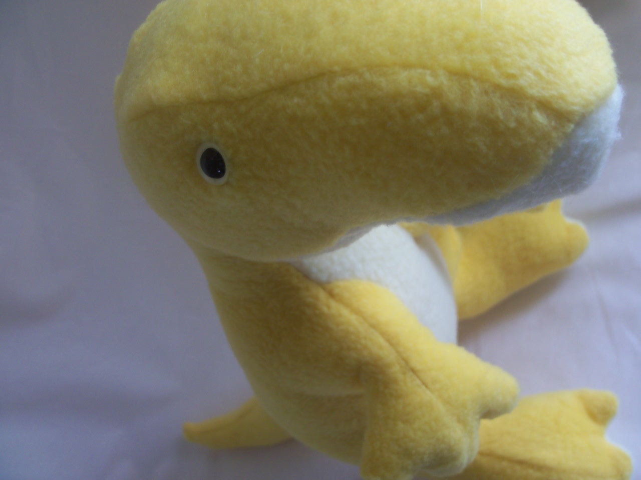 Yellow T Rex Plush Toy