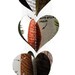Trees- Heart Garland Paper Decoration- Vintage Field Guide to Trees- Hug A Tree Today