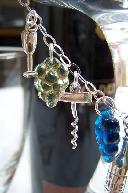 Wine Lovers' Bracelet in Sterling Silver