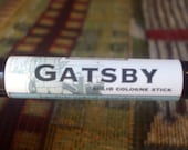 Solid COLOGNE Stick - GATSBY - classic scent by Man Cave Soapworks-ships FREE with purchase