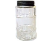 Vintage Glass Canister Jar