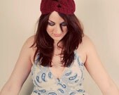 The Lady Turban in Merlot