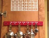 Kitchen cupboard conversion chart vinyl portrait organize