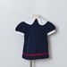 vintage Sailor Toddler Dress in Navy Blue