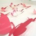15 3D Paper Butterflies, 3D Butterfly Wall Art, Wall Decor, Butterfly Silhouettes, Red, Pink,Nursery, Baby, Wedding, Baby Shower, Girls Room