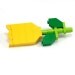 Tulip - big flower brooch made with LEGO bricks