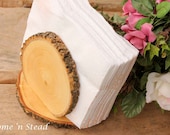Rustic Napkin Holder Stand Country Kitchen Table Decor Rustic Wedding Table Centerpiece