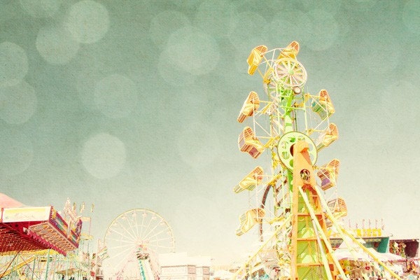 carnival photo,circus inspired photo,nursery artwork,colorful print for kids room,fairground,county fair,vintage nursery wall art,pastel