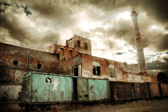 SALE Montana Brewery -16x24 Fine Art Print
