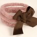 Set of 3 Felted Bangles with a Bow
