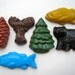 ALL NAURAL Eco Friendly HANDMADE Soy Up North Crayons (Set of 6)