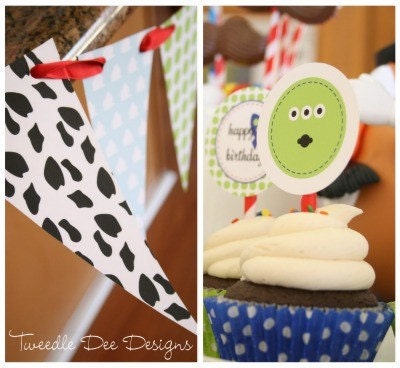 Toy Story Inspired Printable Party Collection by Tweedle Dee Designs