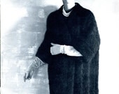 Bear Fleisher Classy 1964 Vintage Mohair Coat Knit Pattern PDF Format